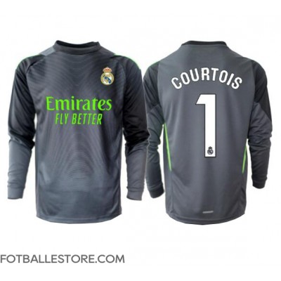 Real Madrid Thibaut Courtois #1 Keeper Tredjedrakt 2025-26 Langermet Real Madrid Thibaut Courtois #1 Keeper Tredjedrakt 2025-26 Langermet